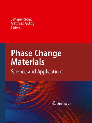 cover image of Phase Change Materials